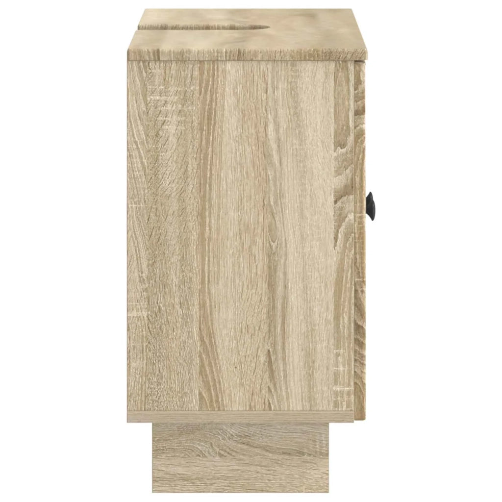 Armadio per Lavabo da Bagno EDE Rovere Sonoma 895907