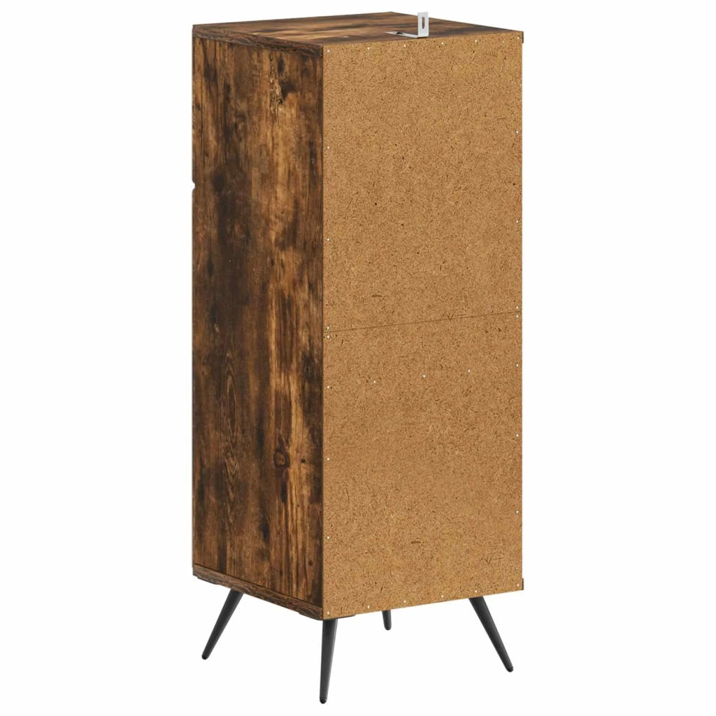 Mobiletto da Bagno BREDA Rovere Fumo 30 x 31 x 80 cm 897490