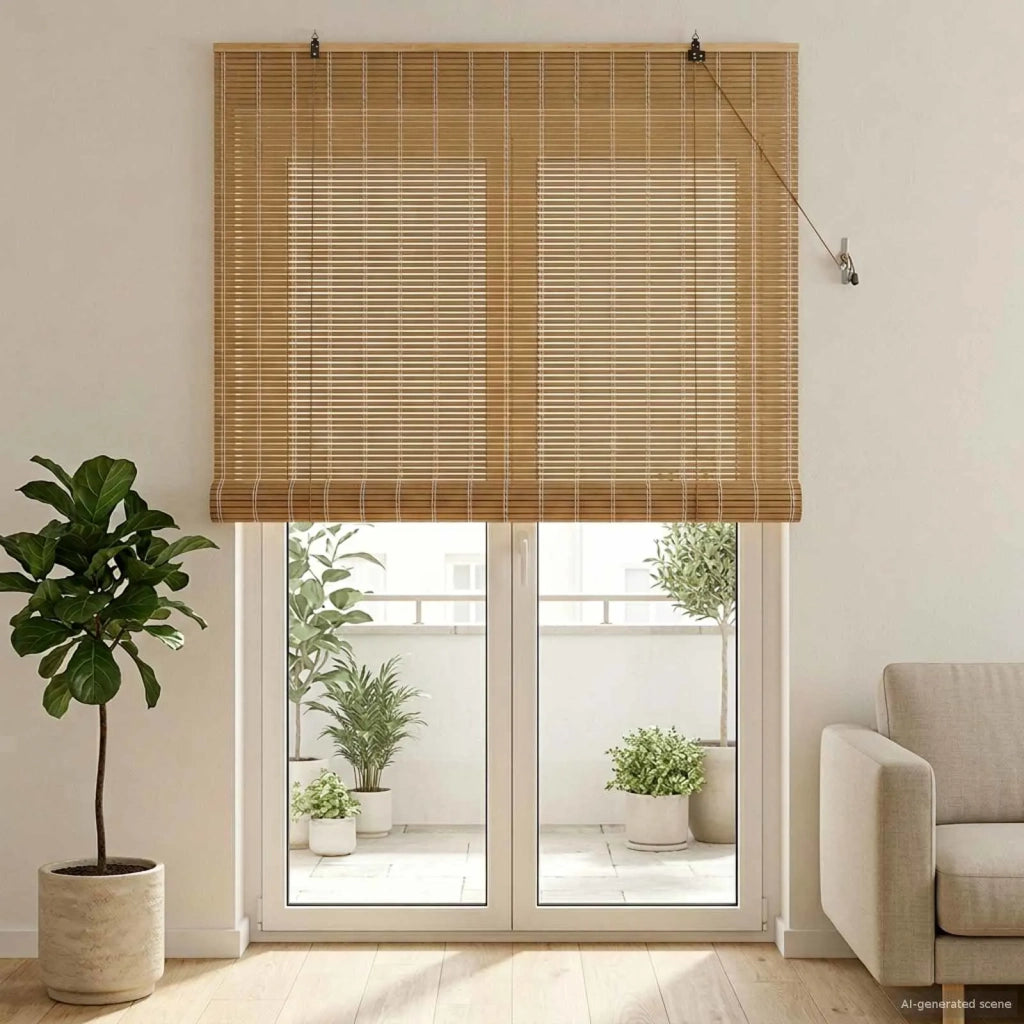 Tenda a rullo Natura 160 x 220 cm Bambù 42039767