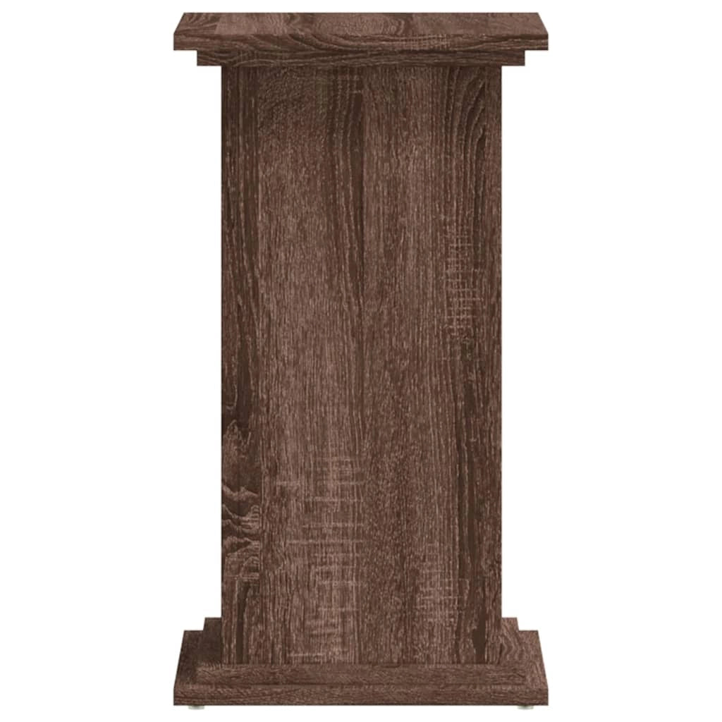 Portavasi mobiletto per fiori 33 x 33 x 60 cm legno ingegnerizzato marrone 02_0045150