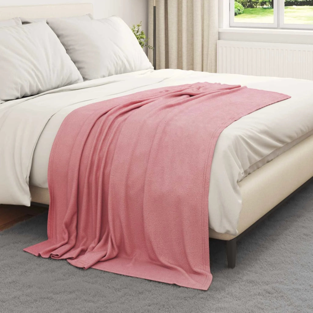 Coperte da Pile 6 pcs Rosa 170 x 130 cm Panno 42017081