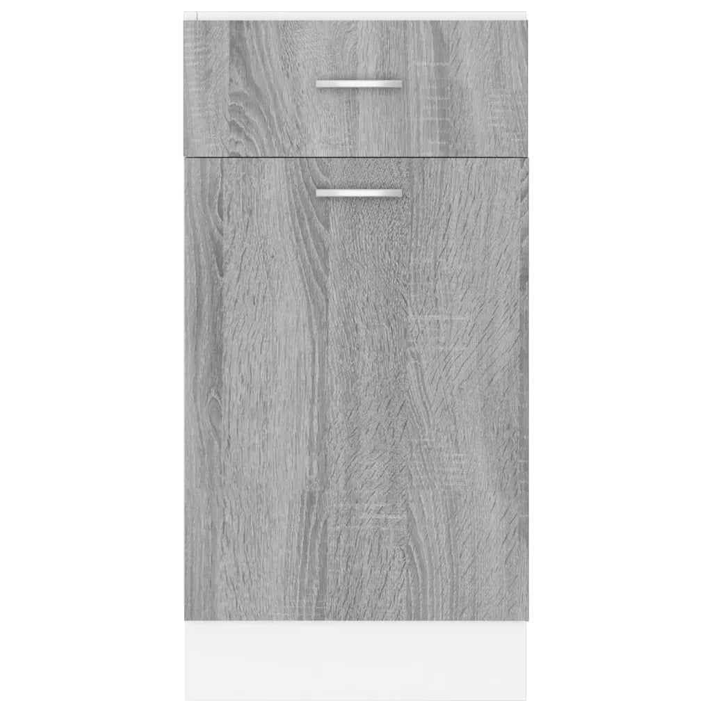 Mobile con Cassetto “Lyon” Grigio Sonoma 40x46x81,5 815571