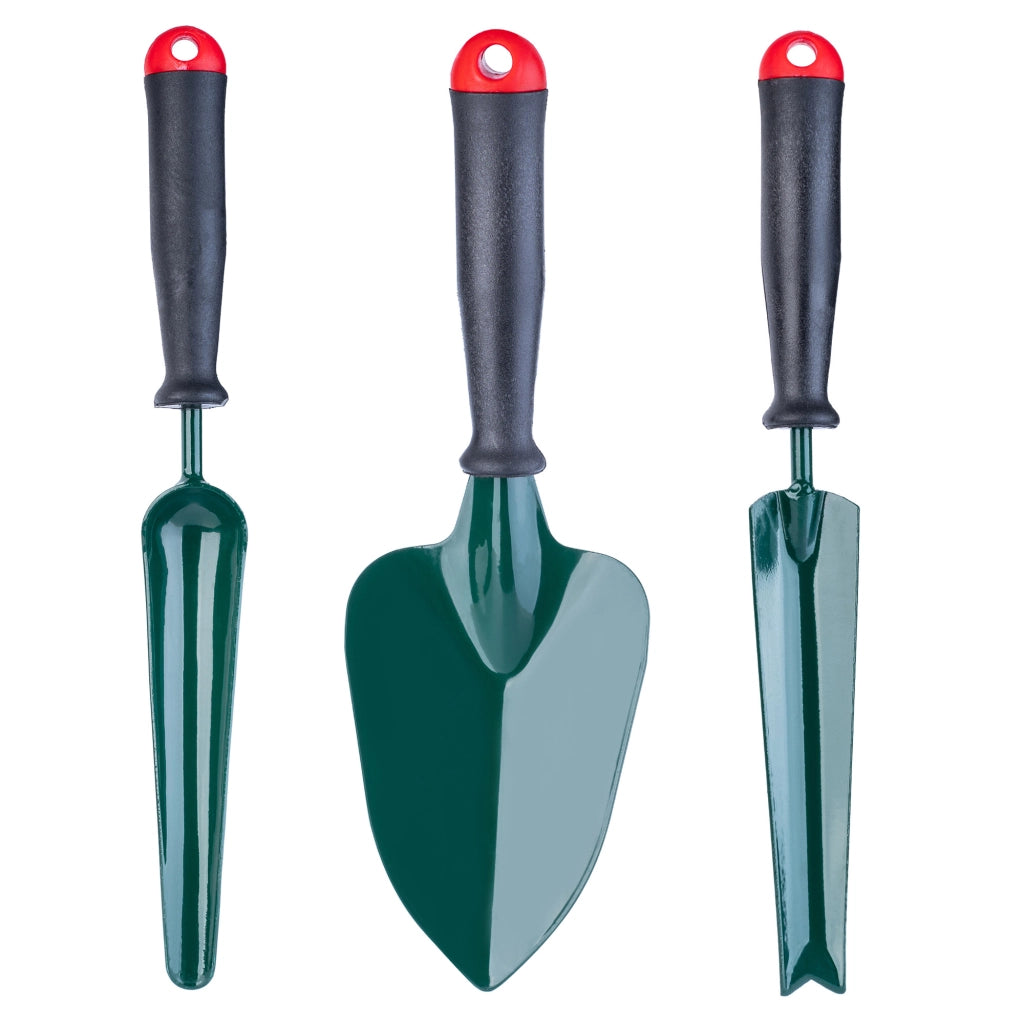 Set di attrezzi da giardino KADAX 3 in 1: pala larga, tagliaerba, robusto.