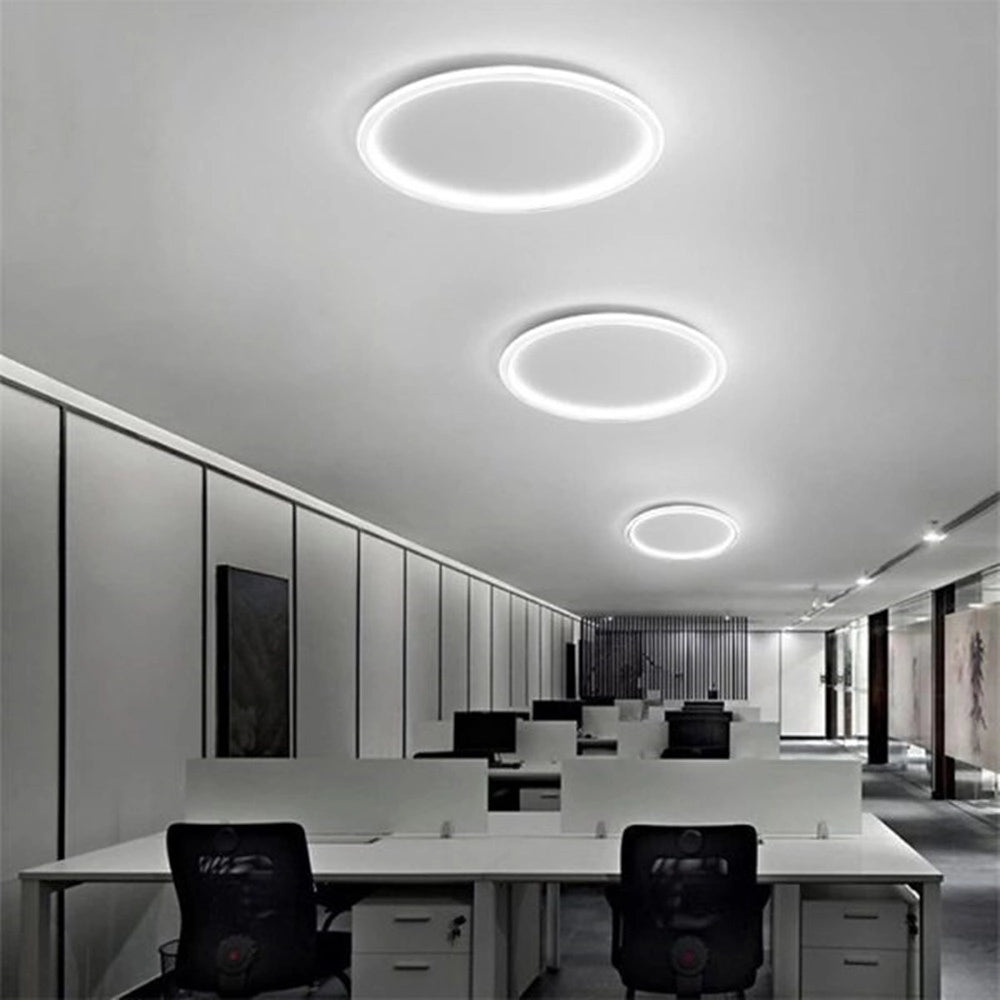 Trade Shop - Plafoniera Led Da Soffitto Circolare 43w 3440lm Cct Switch Ip20 Luce Selezionabile C13-3c -