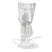 Lampada da tavolo DALTON Pure Lume bianca metallo 30cm