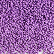 Kralen paesi 3 mm per filigrana, 3600 pezzi/100 gram, 8/0 kralen in vetro per la creazione di accessori, bracciali, collane e orecchini (viola)