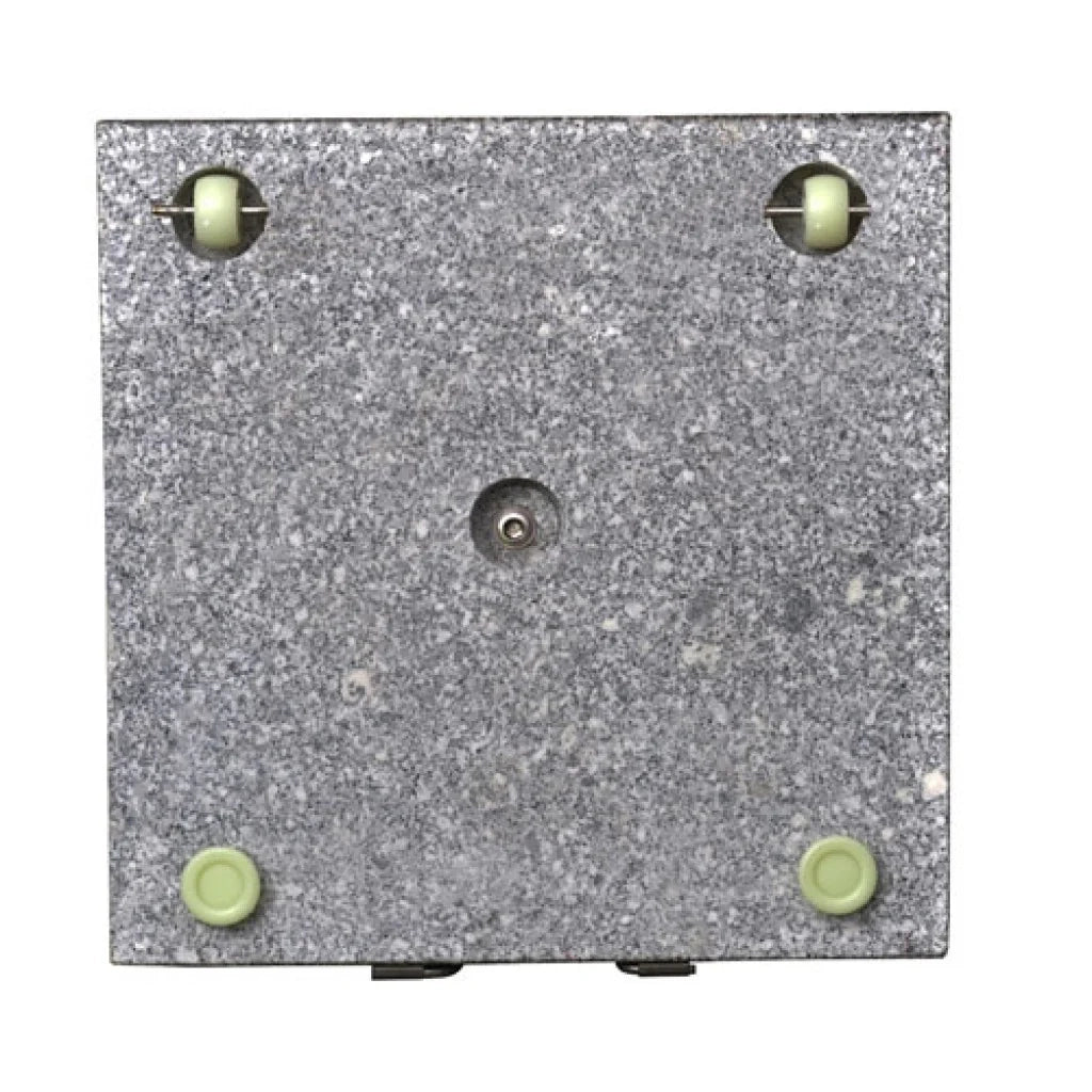 Base per ombrellone in granito lucidato 30 kg con ruote e maniglia da 38 a 48 mm grigio 2202026/2