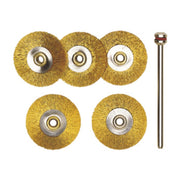 SPAZZOLE OTTONE 22 MM PROXXON 28962- PROXXON GMBH- 1,0 pz