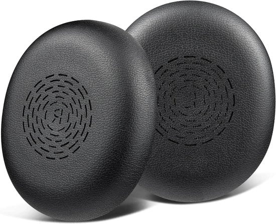 Sostituti di cuffie per Jabra Evolve2 65 Flex (non adatti per altri auricolari) - Guanciali di ascolto con rivestimento in gomma morbida