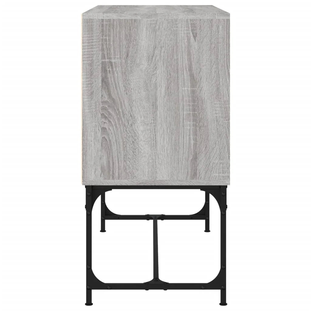 Buffet credenza cassettiera armadio mobile contenitore organizer cucina soggiorno salotto Sonoma 100 x 40 x 79,5 cm legno ingegnerizzato grigio 02_0036263