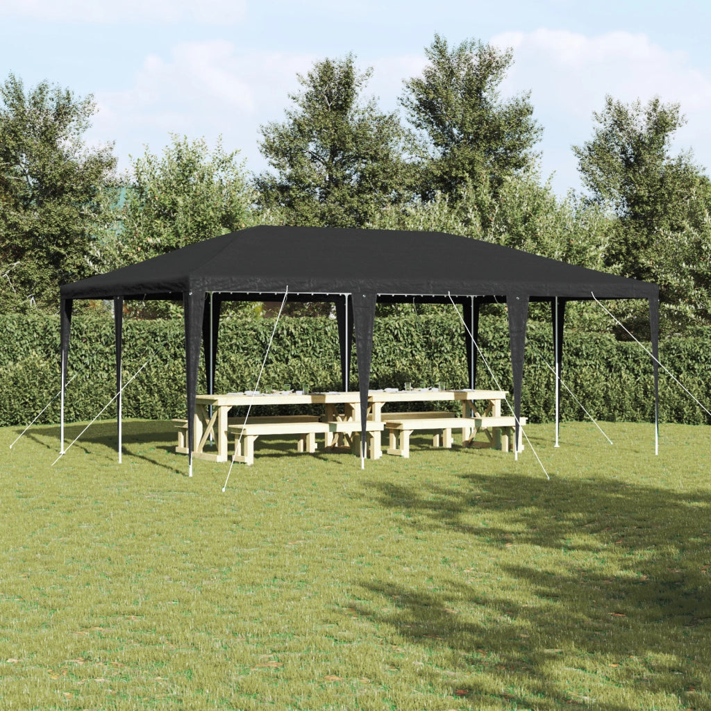 Tenda per Feste Antracite 6x4 m PE
