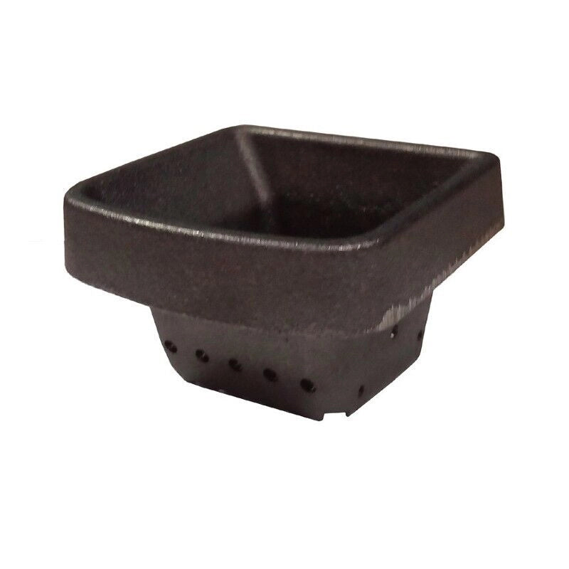 Ricambistufeapellet Braciere in ghisa Bocca: 104x104mm H: 70mm Stufa a Pellet per RAVELLI ECOTECK
