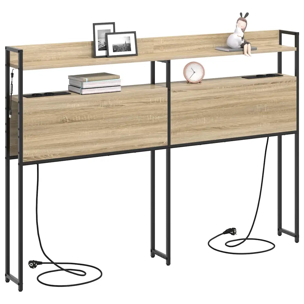 Testata contenitore rovere sonoma Legno multistrato 859701