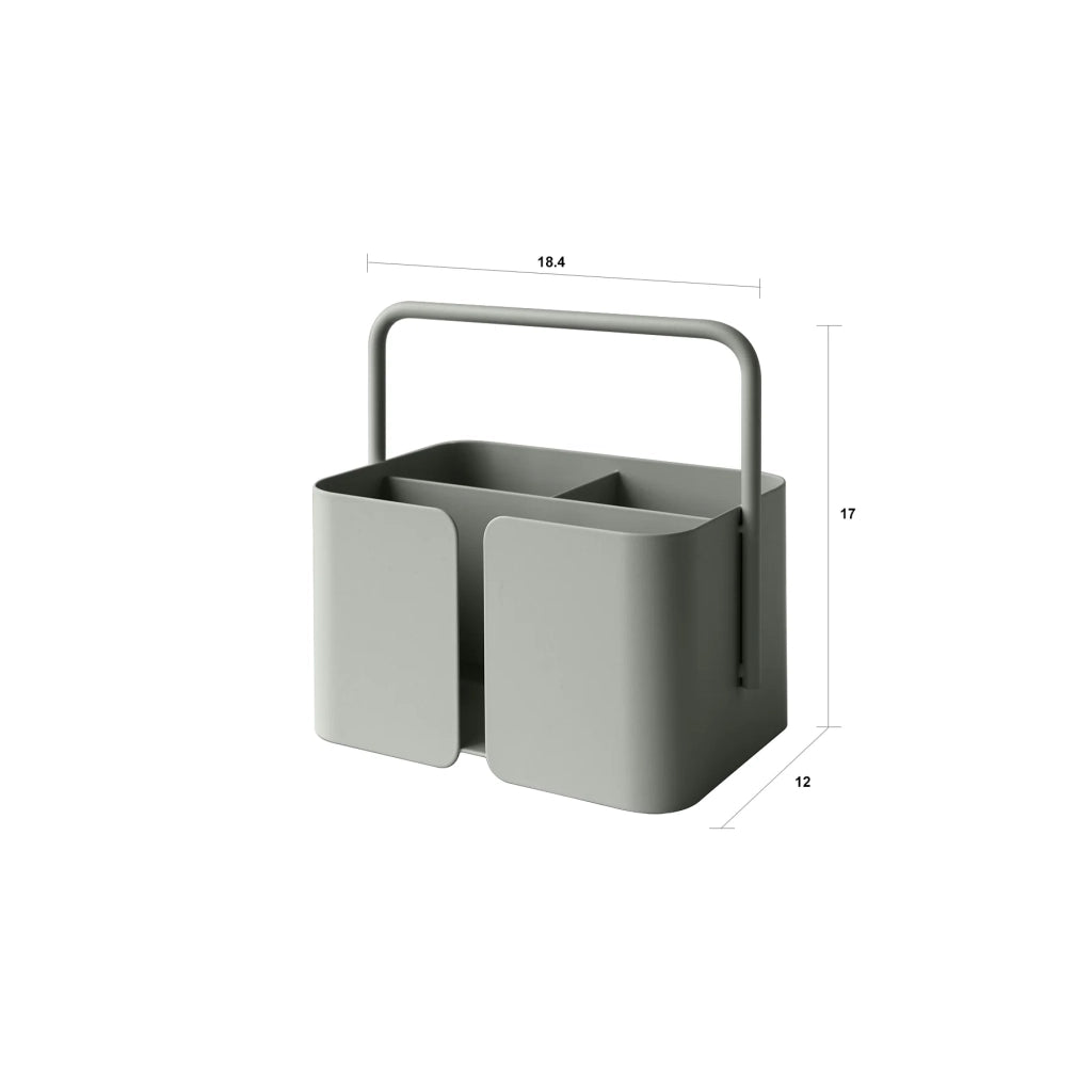 Portaoggetti KOGI small grigio verdastro