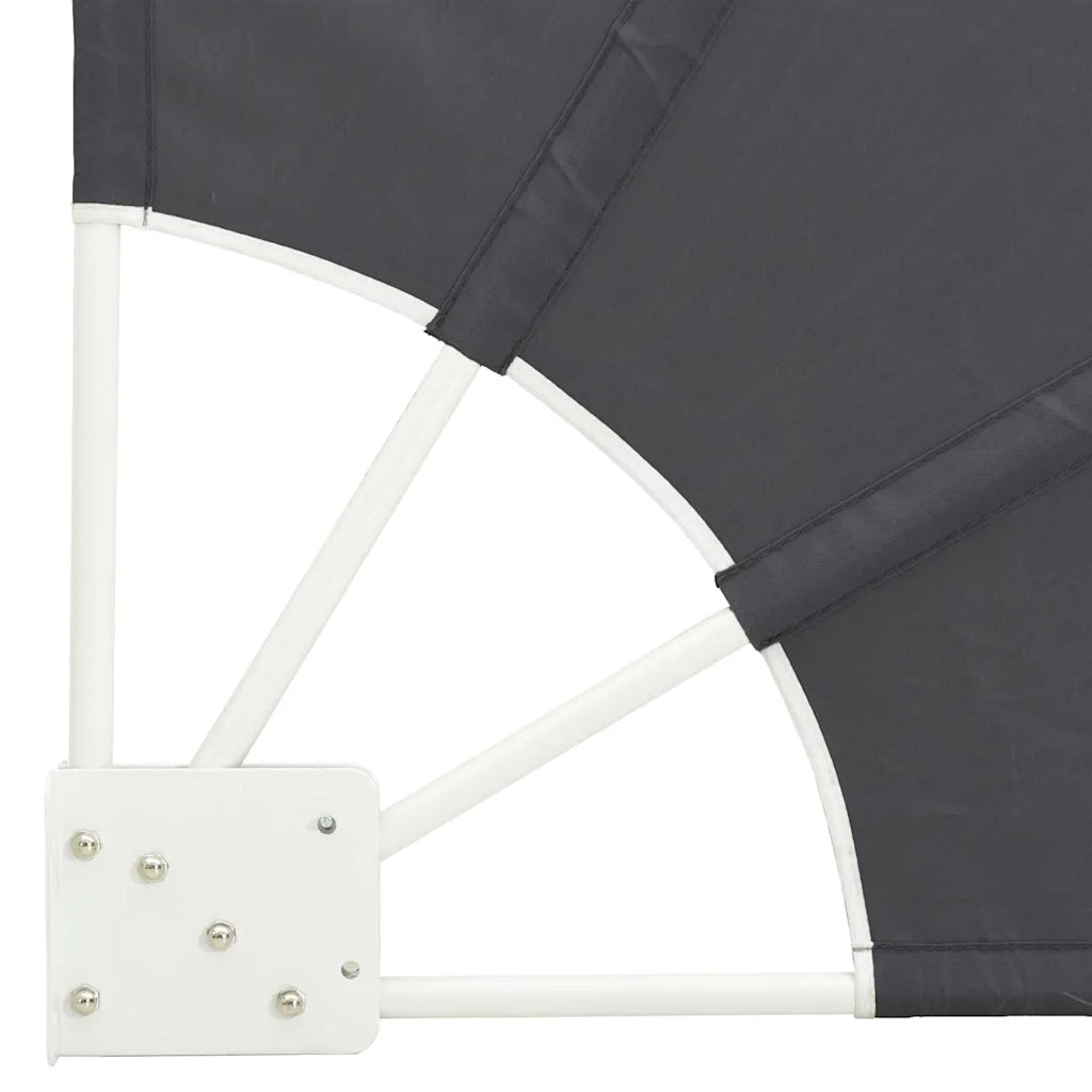 Schermo di Privacy per Balcone-Pannello per privacy 140 x 140 cm Poliestere Nero