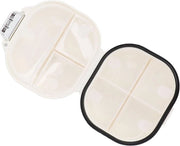 Organizzatore settimanale di farmaci - facile da pulire - piccolo contenitore per farmaci - carino - 7 compartimenti - portatile - accessorio per gioielli - S.