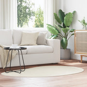 Tappeto Crema 120x170 cm Poliestere Antiscivolo