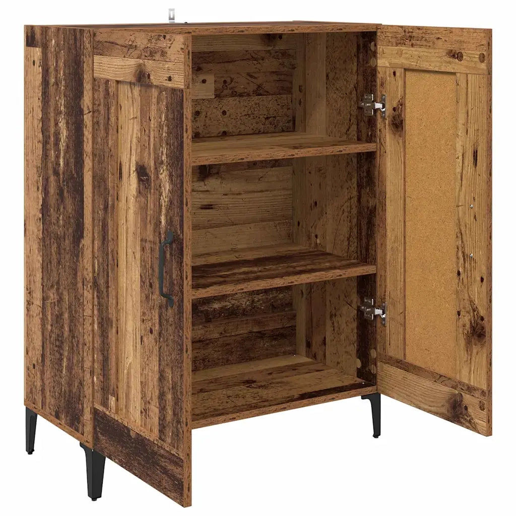 Credenza-Buffet-Armadio da cucina Legno vecchio 69,5 x 34 x 90 cm Legno multistrato 837863