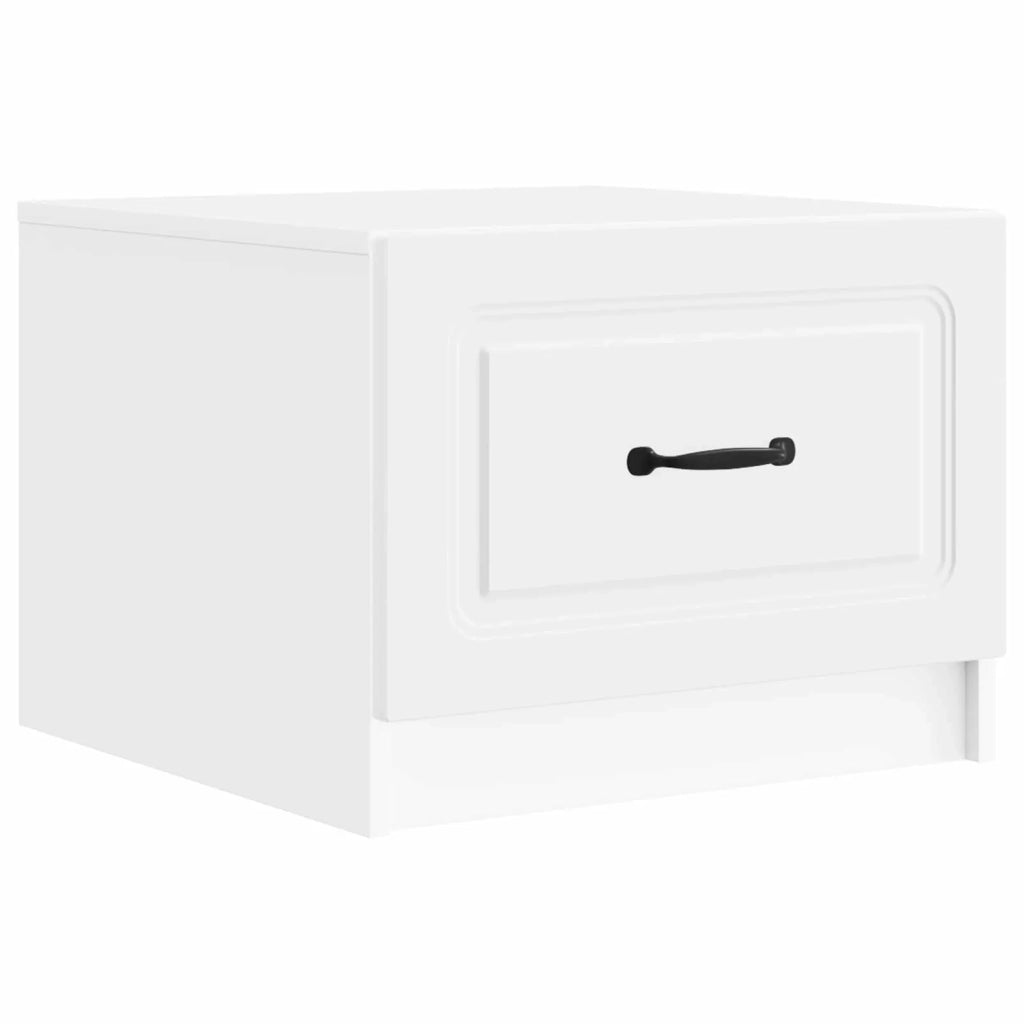 Tavolino da salotto Bianco 49 x 50 x 37 cm Legno ingegnerizzato 895885