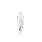 10 Lampadine Led Ovale E14 7 Watt 3000 K 560 Lm Bianca