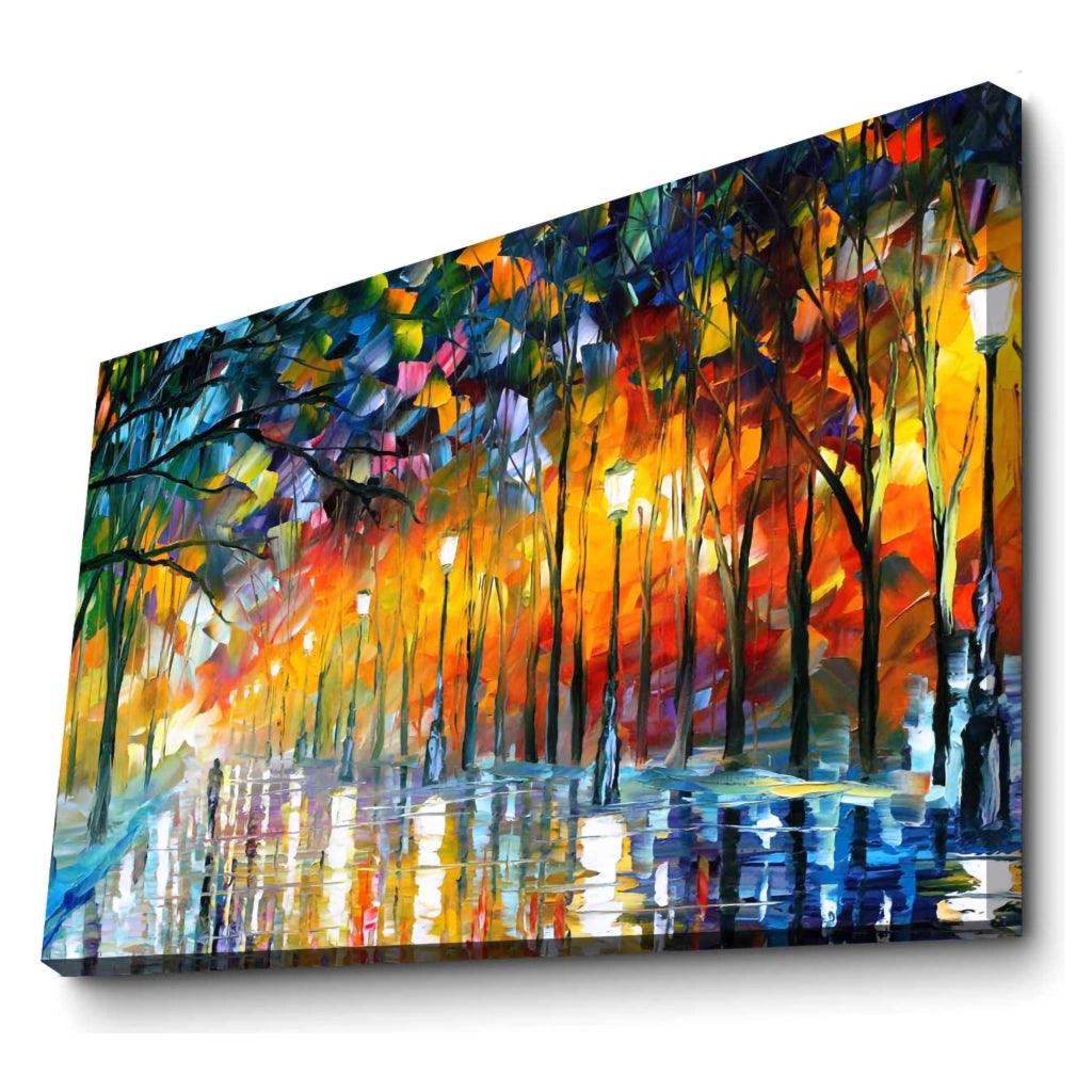 Nemimara, Quadro Materiale Struttura in Tessuto, 70x100h cm Multicolore