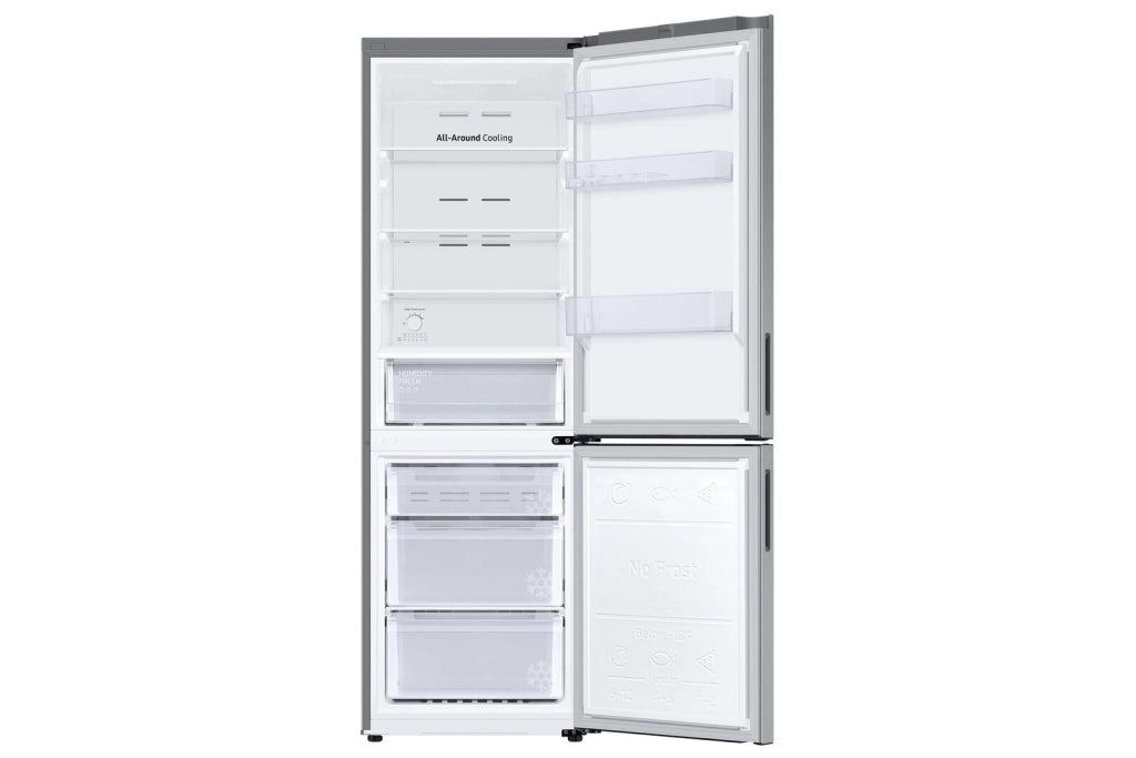 Samsung RB33B610ESA-EF Frigorifero Combinato libera installazione 344 Litri Classe E Inox All Around Cooling