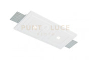 ZEPHYR FARETTO DA INCASSO IN GESSO VERNICIABILE IP20 LED COB CREE 24 W 2400 lm 3000 K CRI 90 ALIMENTATORE INCLUSO 2 LUCI 24CM