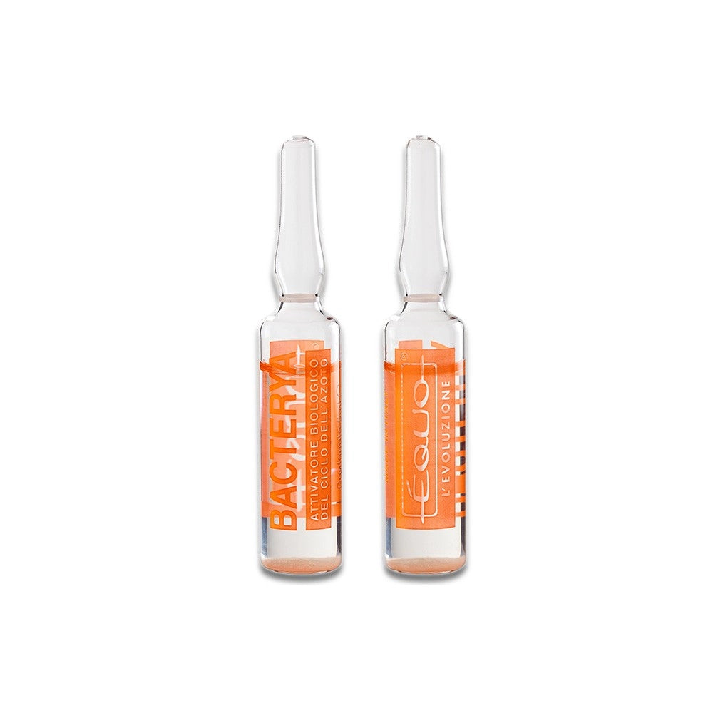 EQUO Bacterya Fiale Da 5ml - Attivatore Biologico Liquido Formato: 12 Fiale