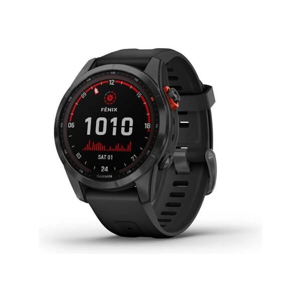Smartwatch garmin 010 02539 13 fenix 7s solar edition slate gray e bla