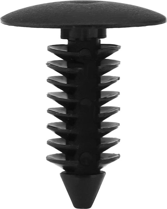 Bumper universal - 100 pezzi di clip nylon per portiere auto - clip di fissaggio per chiodi a molla.