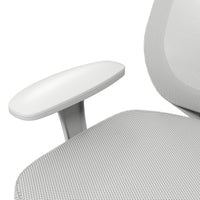 Sedia Poltrona Operativa da Ufficio 55x48x82,5-94,5 cm Tessuto a rete Grigia