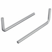 Chiave Esagonale 2 pz Argento 20 x 52 mm Acciaio CFW1546434