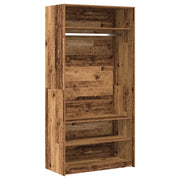 Armadio Legno Antico 100x50x200 cm in Legno Multistrato CFW7721796