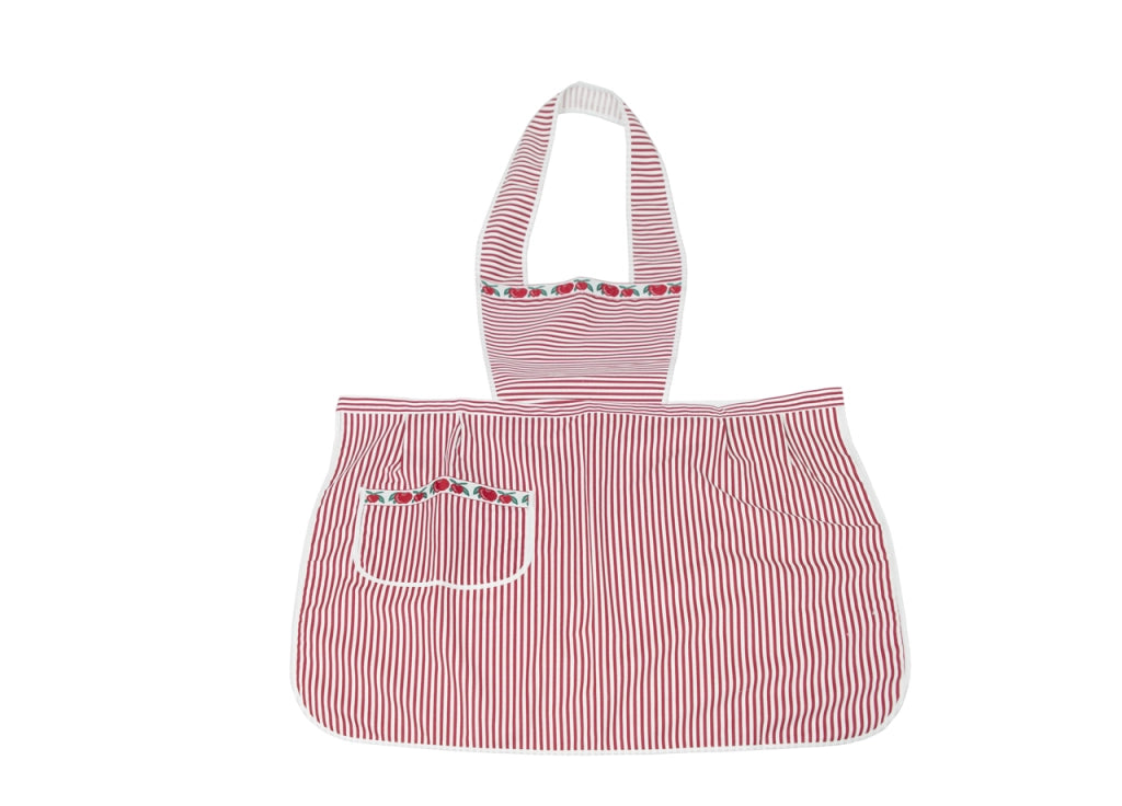 Pack 6 Pezzi Grembiule Alto Pettorina Cucina Chef Casa Barbecue Riga Con Tasche Modello Alberica