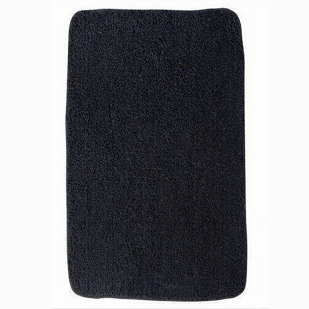 Trade Shop - Tappeto Tappetino In Tessuto Per Bagno Casa Arredo Accessorio Colore Nero 69782 -