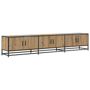 Unit¨¤ TV 2 pz | Armadietto TV | Mobile Porta TV Rovere artigianale 210 x 35 x 41 cm