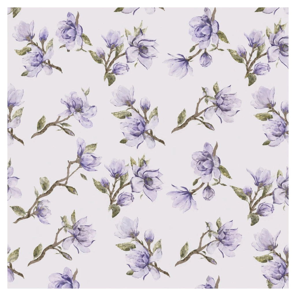 Saliro, set Completo Letto Matrimoniale in Percalle, Viola Lavanda