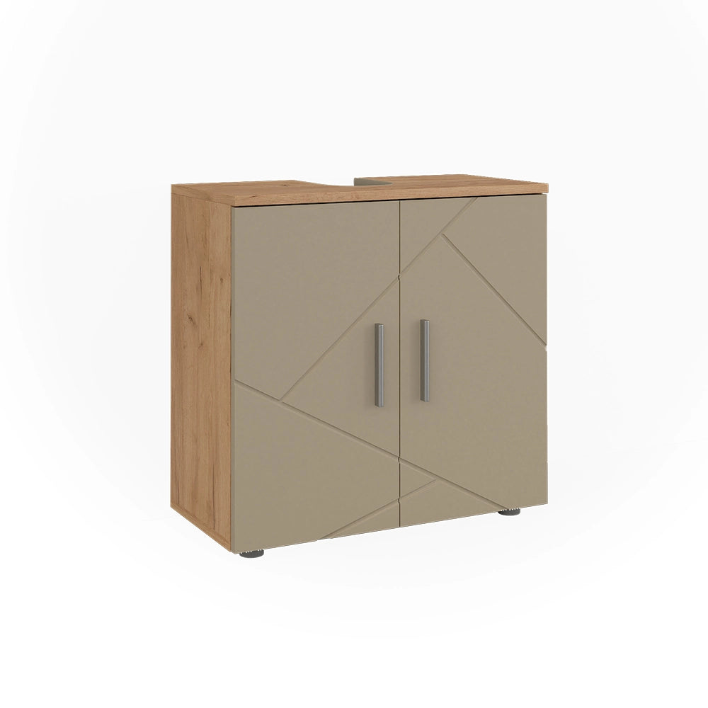 Vicco Mobile sottolavabo per bagno Quercia dorata 60 x 59 cm