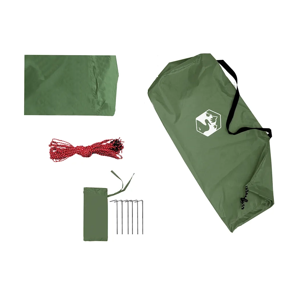Telone da Campeggio Verde 300x294 cm Impermeabile 94652