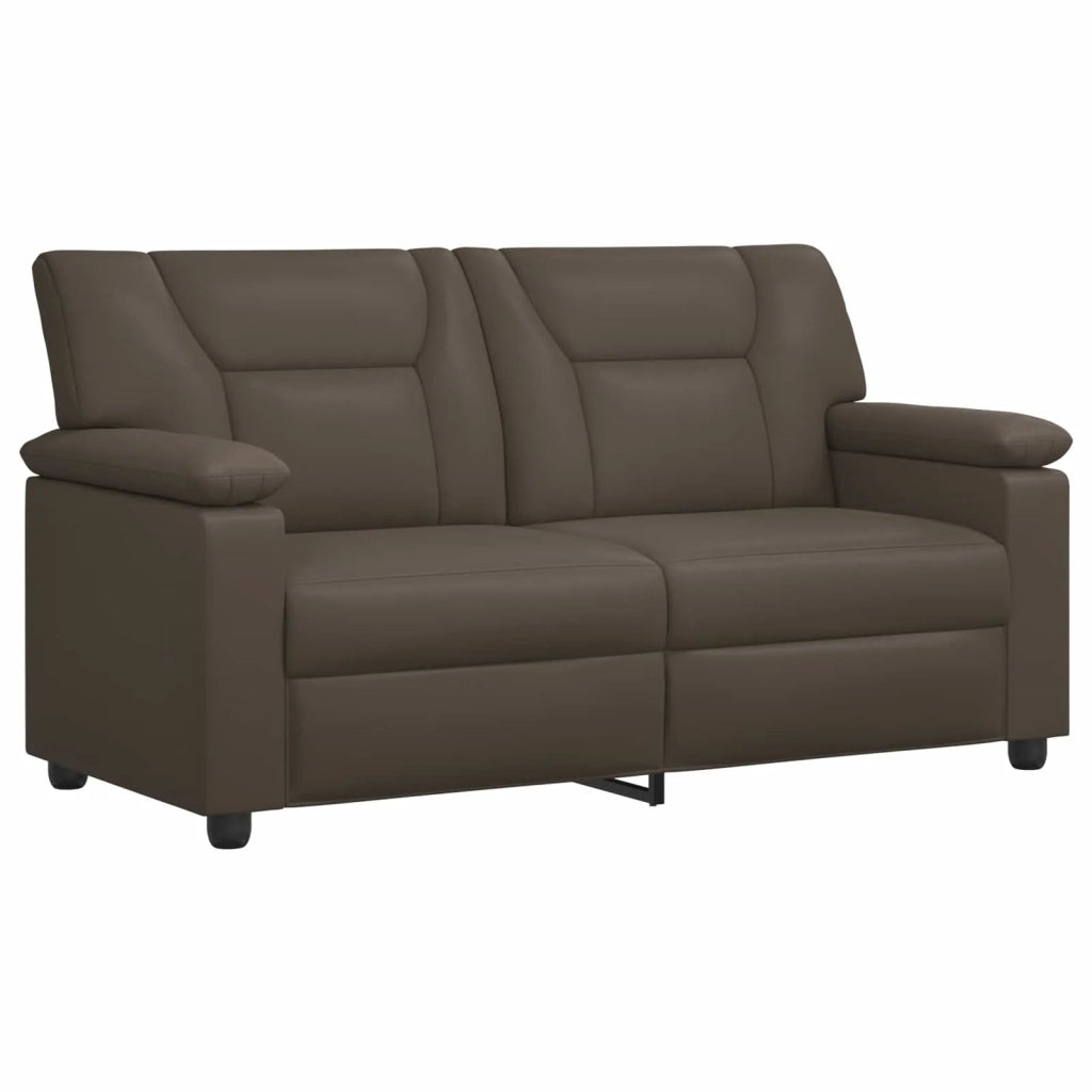 Set di divani 2 pcs Grigio Similpelle 3430569