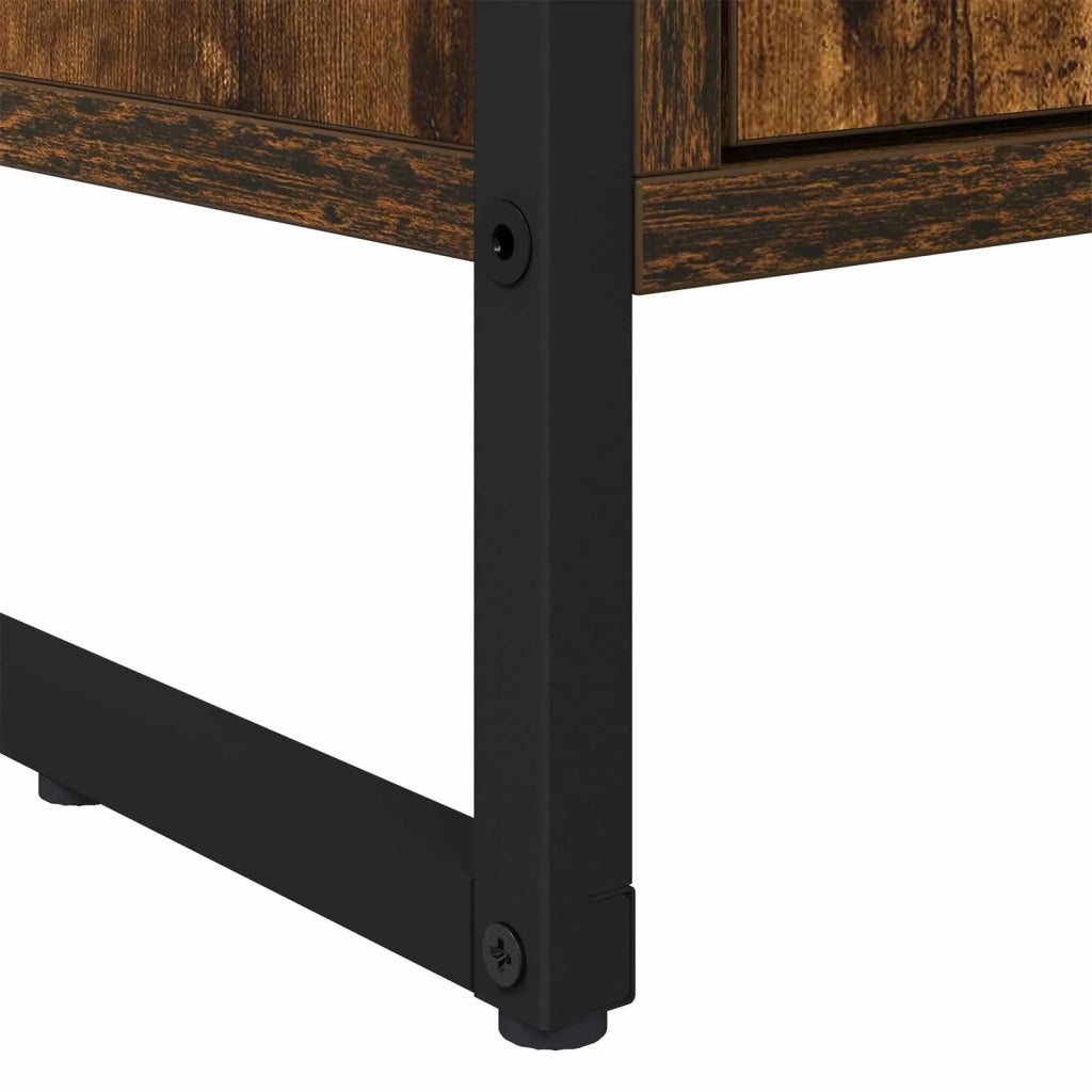 Credenza | Armadi alti Quercia Fumosa 60 x 36 x 200 cm Legno multistrato