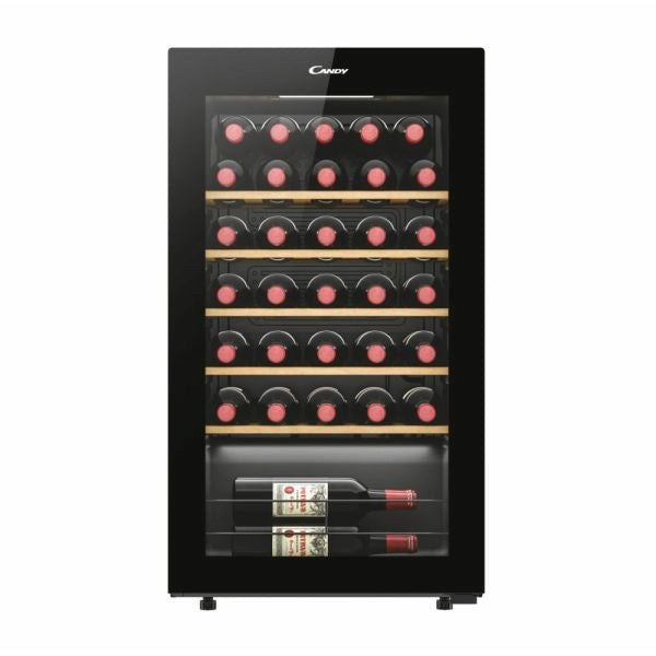 Candy divino cwc034 libera installazione nero 34 bottiglia/bottiglie - 34005570