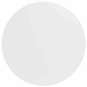 Piano del Tavolo | Superficie Tavolo | Piano Scrivania Bianco lucido ? 80 x 1,5 cm Legno multistrato