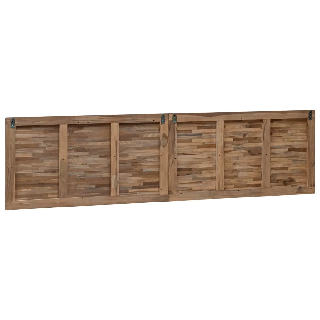 Testiera | Testata Naturale Legno di teak solido