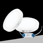 Trade Shop - Plafoniera Pannello Led 24 Watt Rotondo Cct Tre Colorazione Di Luce P300b-t3c -