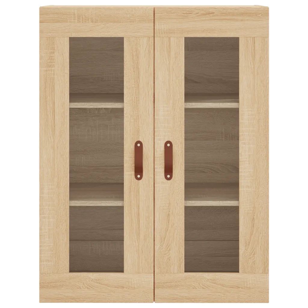 Credenza Rovere Sonoma 69,5x34x180 cm in Legno Multistrato 3198380