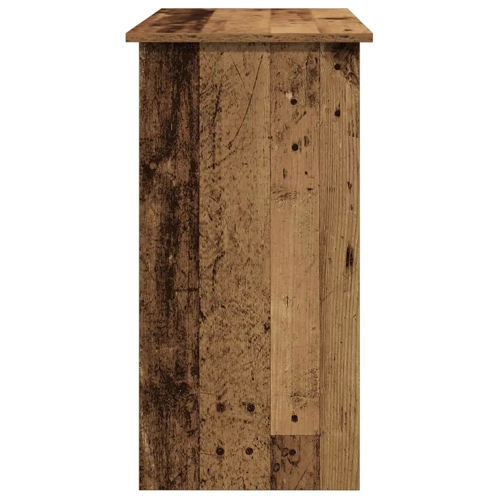 vidaXL Scrivania Legno Antico 80x40x75 cm in Truciolato
