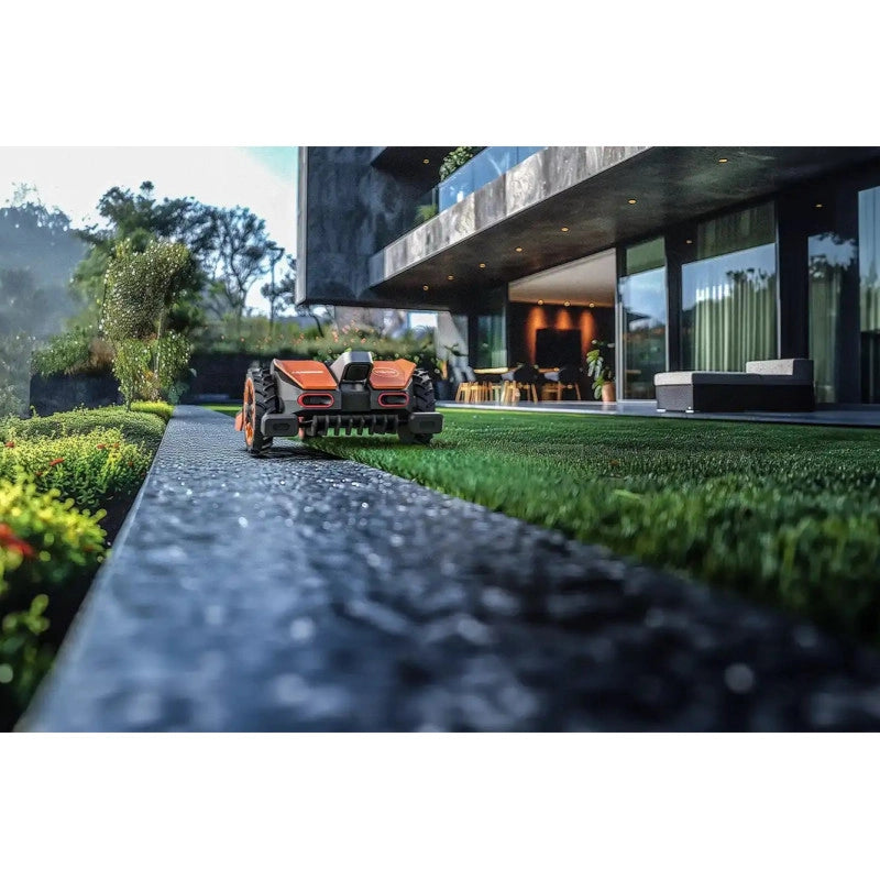 Robot rasaerba automatico WR206E Landroid Vision con videocamera AI per giardini fino a 600 m² - Worx