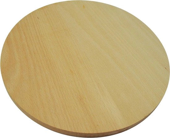 Piatto per pizza in legno massello - 55 cm di lunghezza