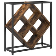 Portabottiglie Rovere fum¨¦ 51 x 18 x 52,5 cm Legno multistrato CFW6124305